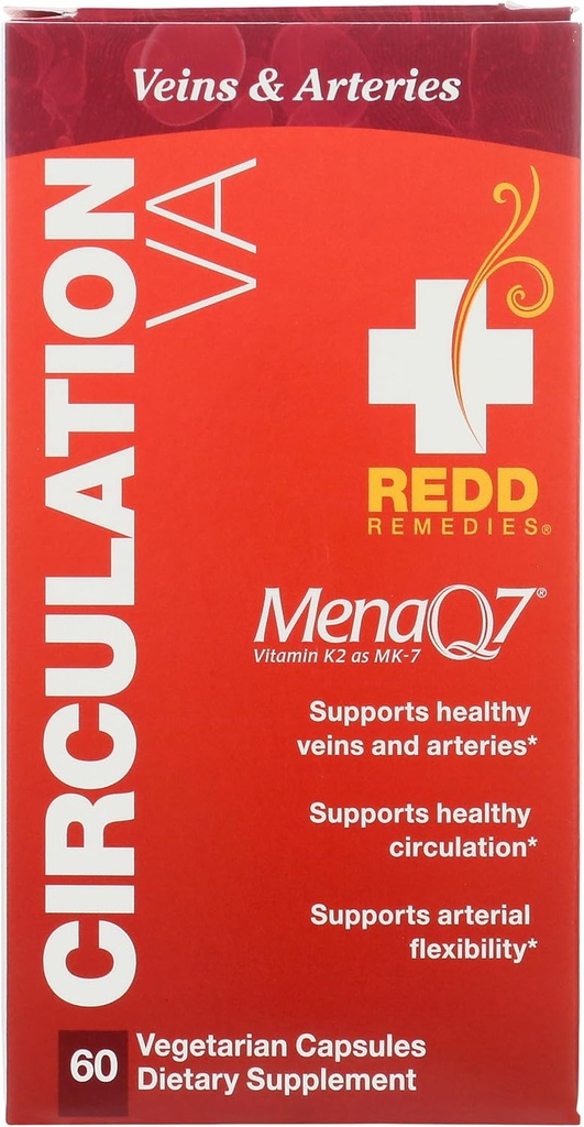 Redd Remedes - Κυκλοφορία VA, Supports Circulation, 60 Count