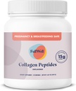 FullE New Hydrolyzed Collagen,, Emziring & Hamile Güvenli Çim-Fed Collagen Toz Kadınlar için 15g Unflavored Collagen, 30 Hizmet