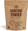 MB Herbals Haritaki Toz 3.5 oz / 100 Gram | Inknut Toz | Terminalia chebula | Harde | Chebulic Myrobalan | No Preservatives