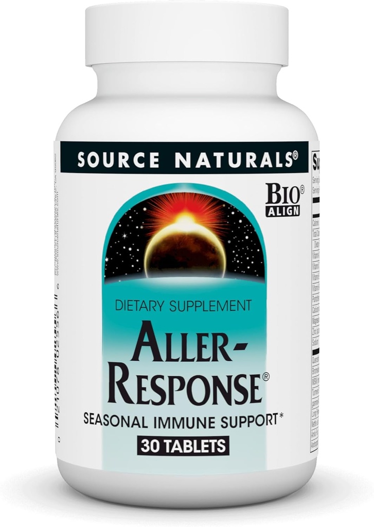 Source Naturals Aller-Response, Mevsim Immune Support* - 30 Tablet