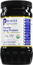 Premier Research Labs Whey proteini - Unflavored Premier Whey protein Toz, Organik Whey proteini, Keto Friendly, Low Heat Filtreed - 7.4 Oz