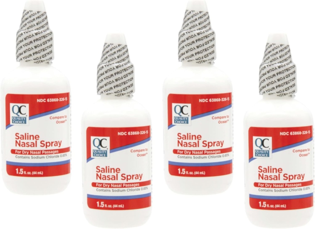 Quality Choice Saline Nasal Relief, 1.5oz (Görünen 5)