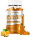 Glucosamine Chondroitin Gummies with MSM & Elderberry Extra Strength - Ortak Destek, Antioksi Immune Support Supplement for Yetişkinler, Men & Women Minerals, coenzyme Q10, DHA - 60 Orange Gummies