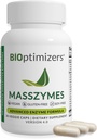 BIOptimizers MassZymes - Gut Health için Digestive Enzymes Supplement - Erkekler ve Kadınlar için Bloating Relief - Lipase Amylase Bromelain Digestive Enzymes (30 Capsules)
