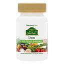 NaturesPlus Πηγή Ζωής Κήπος Πιστοποιημένος Βιολογικός Σίδηρος Οικογένειας 18 mg Cap - 30 Κάψουλες Vegan - Συμπληρώματα Φυτικού Σιδήρου - Υποστηρίζει Υγιεινό Αίμα - Χορτοφαγικά, Χωρίς Γλουτένη - 30 Σερβιέτες