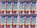 (12 pack) Nasal Relief Spray, 12 hour Pump Mist (Oxymetazoline HCL) 0.5 fl oz