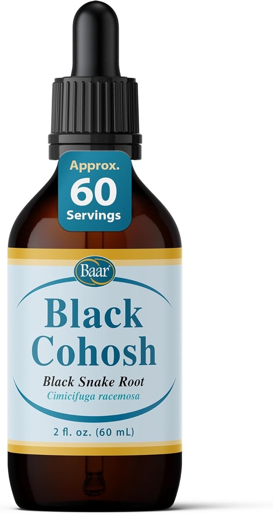 εκχύλισμα υγρού Baar Black Cohosh (Snakeroot), 2 ουγγιά