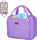 Leudes Travel Pill Şişe Organizer,Medicine Organizer ve Storage,Home Drug Bag, Cases,Carrier for Pills,Vitamin,Fish Oil,Supplements for Women and Men (Medium, Mor)
