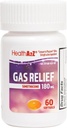 HealthA2Z® Gas Relief Simethicone 180mg | Stomach Discomfort and Gas | Anti Flatulence | Relieves Gas Fast (60 $ 1))