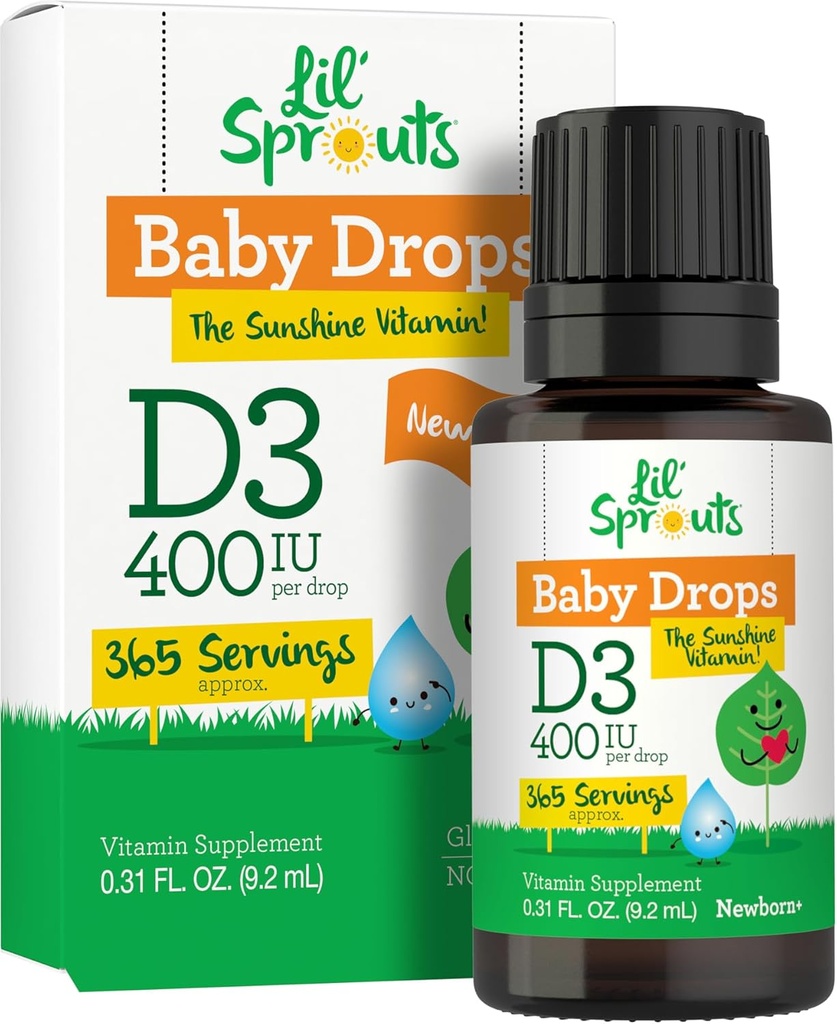 Carlyle Baby Vitamin D3 Υγρές σταγόνες 400 IU 