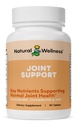 Doğal Wellness Glucosamine Chondroitin ile MSM ve Turmeric Supplement – Ortak Sağlık, Hareketlilik ve Cartilage Güçlü – Glucos MSM Tabletleri Flexability – 90 Count