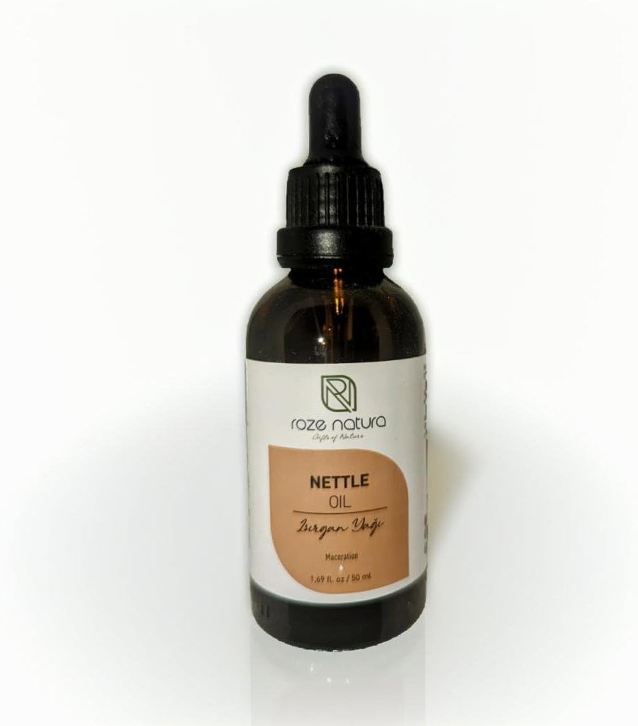 Nettle Leaf Infüzyon Yağı (Macerated Oil), 1.69 fl oz (50 ml),% Natural & Pure, Non-GMO