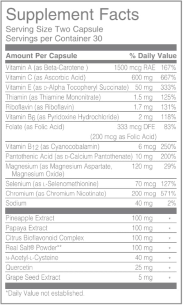 NU SKIN Pharmanex OverDrive Sports Supplement | Advanced Recovery | Enerji Metabolism Sporcular için Destek | B Vitaminler | Antioksiler | Proteolytic Enzymes | Vitamin E, A, B12