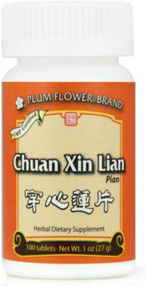 Chuan Xin Lian Pian 100 tabs- Plum Flower