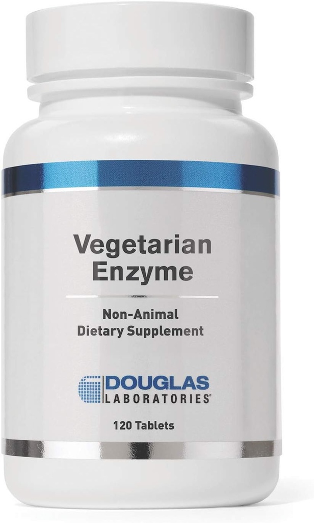 Douglas Laboratories Enzyme | Fermented Enzymes Uygun Vejetaryenler | 120 Tablet