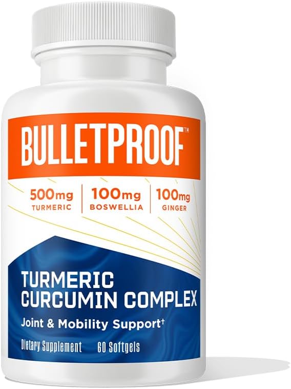 Kurşunlu Turmeric Curcumin Kompleksi Inflammation Response Softgels, 60 Count, Keto Supplement for Joint and Inflammation Support, Antioksi Support, Ambalaj Vary
