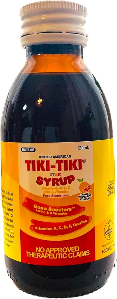 Tiki-Tiki Star Plus Syrup 120 ml