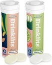 İçmeler Hydration Tabletleri - Elektrolytes & Vitaminler | Ginger-Lime ve Lemon-Lime - 2 Pack (20 hizmet)