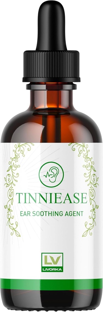 LIVORKA Tinniease Drops, Tinniease Drops for Hear Support, Tinni Ease Drops, Tinniease Ear Drops, 30 Days için 1 Şişe