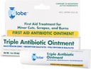 Triple Antibiyotik First Aid Ointment, 1 Oz. | 24 Saat Enfeksiyon Koruma, Küçük Yararlar, Burns ve Cuts | (1 Tube)