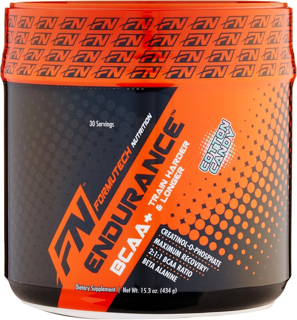 Endurance BCAA Plus, Intra Workout Beta Alanine, Cotton Candy, 434 Gramer ve Longer için Tasarlandı
