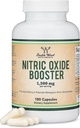 Nitric Oxide Supplement (Stim Free Pre Workout) - Nitric Oxide Booster με Nitrosigine, L Arginine, και L Citrulline (Κλινικά Σπουδάζει για την ενίσχυση No2 Nitric Oxide Flow) 180 Κάψουλες από Double Wood