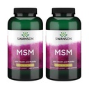Swanson MSM - Essential Minerals Προώθηση Κινητικότητας & Κοινής Υποστήριξης Υγείας - Βοηθά στη διατήρηση της Συνδετικής Υγείας Ιστού Συμπεριλαμβανομένου Cartilage, Collagen, & Hair - (240 Κάψουλες, 1000mg Κάθε) 2 Συσκευασία