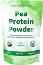 Cherie Sweet Heart Organic Pea Protein Toz 1 lb, 100% Non-GMO, Dairy-Free, Keto-Friendly, Gluten-Free, Soy-Free, Plant-Based Protein