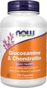 NOW Supplements, Glucosamine & Chondroitin, with Trace Mineral Concentrate and Alfalfa, 120 Capsules