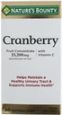 Nature's Bounty Cranberry Diyetary Supplement 60 Soft Gels ( Borges)