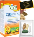 CSP Packs Extra Strength - Multivitamin και Multi Mineral Συμπληρώματα Πλήρης E & C, Ανοσία συμπληρώματα βιταμίνης για τις γυναίκες Menand, Complete Wellness Formula για την ανοσοποιητική υποστήριξη, 30 συσκευασίες