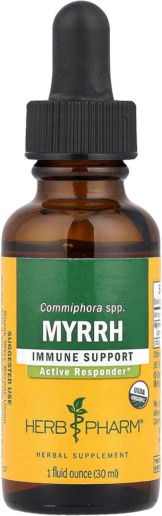 Βότανο Pharm Myrrh υγρό εκχύλισμα για την υποστήριξη ανοσοποιητικού συστήματος - 1 ουγγιά (DMYRR01)