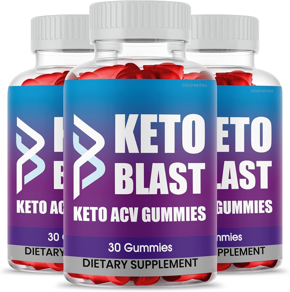(3 Pack) Blast Hua Gummies, maksimum Kuvvet, Original Keto Blast Gummy, Advanced Formula, 3 Ay Supply
