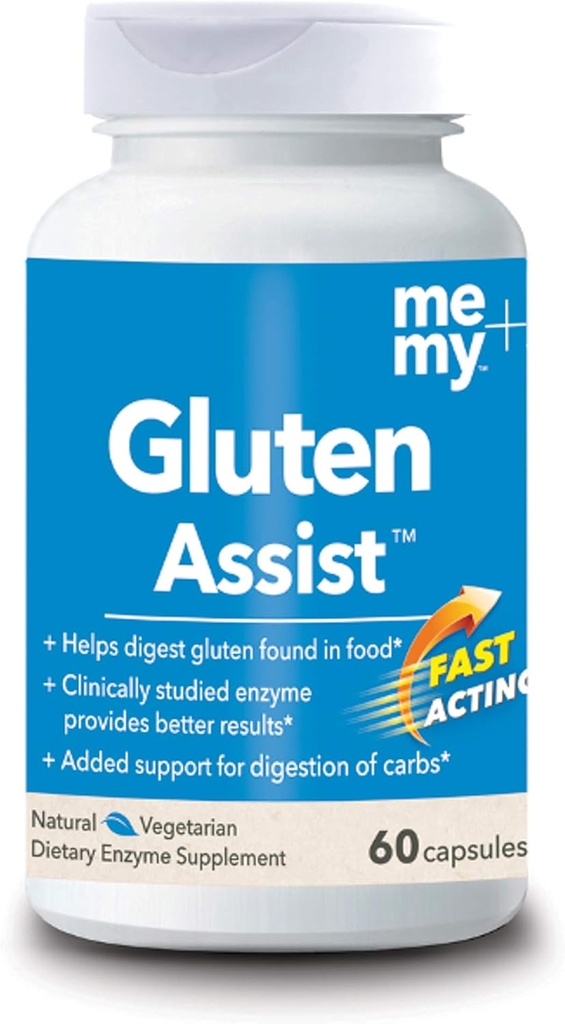 Me ve My - Gluten Assist, You Give Gluten the Boot, 60 Capsules