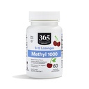 Tüm Gıdalar Pazarı, Metil B-12 1000 MCG Cherry Lozenge, 60 CT