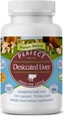 Mükemmel Supplements – Desiccated Beef Liver Capsules Grass Fed Supplement - Doğal Protein Kaynağı, Demir, Vitaminler A & B- Boosts Energy and Immunity - No Chemical and Hormon Free Capsules
