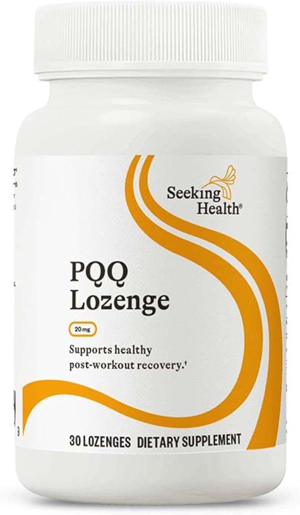 Sağlık PQQ, 20 mg Pyrroloquinoline Quinone (PQ) per Lozenge, Antioksi-Like Nutrients to Support Health Aging and Oxidative Stress, Vegetarian and Vegan (30 lozenges)