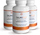 VITASEI Salmoflex Marine Collagen Peptides with Hyaluronic Acid and Vitamin C, D, E - Salmon Collagen Supplement for Bone and Joint - Hair, Skin and Nails Vitamins - 60 Capsules (Pack of 3)