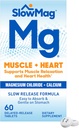 SlowMag Muscle + Heart Magnezyum Chloride withuba Supplement to Support Muscle Relaxation, Occasional Muscle Cramping & Heart Health, High Abxia, 60 Count