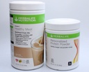 HERBALIFE (Duo) Formula 1 Sağlıklı Beslenme Shake Mix (Cafe Latte) Kişiselleştirilmiş Protein Toz Toz Tozu ile