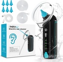 iTHERAU Wash Ear Cleaner Νερό Powered Ear Cleaner Electric Ear Cleaning Kit με 4 Λειτουργίες Πίεσης Ασφαλής & Αποτελεσματική Άρδευση Ear Flusing Kit με 6 Spray Nozzle
