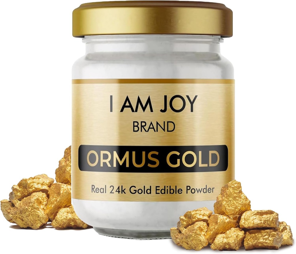 Είμαι η Joy Co. Καθαρή Ormus Λευκό χρυσό σκόνη μονοατομική M-State 24k 99,99% 