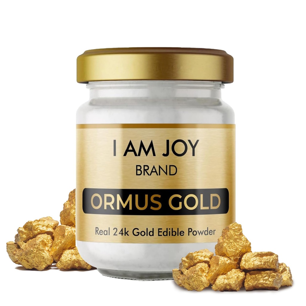I Am Joy co. Pure Ormus White Gold Toz Monoatomic M-State 24k 99.99% | No Plastik, No Lye, No Dyes, No Fillers | 22 Grams