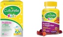 Culturelle Kids Probiyotik + Fiber Packets (Ages 3+) - 24 Count - Digestive Health & Immune Support & Daily Probiyotik for Kids + Veggie Fiber Gummies (Ages 3+) - 30 Count