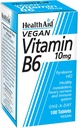 Sağlık Yardım Vitamini B6 (Pyridoksie HCl) 10 mg 100 Tablet