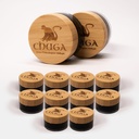 Chuga Shilajit Authentic Himalayan Shilajit Resin | Naturally Sourced Grade A Shilajit | 150 Servings per 35 Gram Jar (Pack of 12)