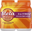 Metamucil Fiber Therapy for Regularity, Συμπλήρωμα ινών, 340 Κάψουλες