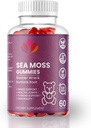 Santa Sea Moss Gummies with Bladderwrack & Burdock Root – Vegan Supplement for General Wellness – 60 Count