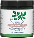 Vitanica Optinositol - Ovulation Support with Myo-Inositol & D-Chiro Inositol - Women's Health Supplement with 4000 mg Myo-Inositol Toz & 100 mg D Chiro Inositol - Pro Logo - 4.4 Oz