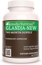 Remedy'nin beslenme GlandJa-New | 1.000 mg, 60 Vegan Capsules Perrietary Herbal Diyetsel Supplement